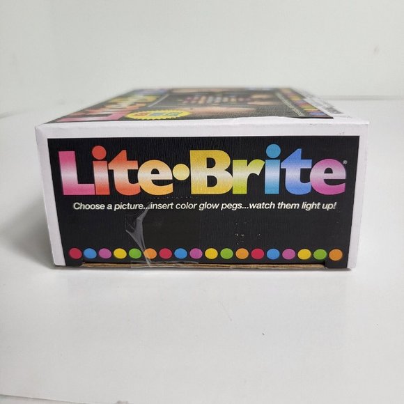 Lite Brite Mini Bright 85 Pcs Colorful Pegs Create Pictures With Light New - Picture 4 of 9